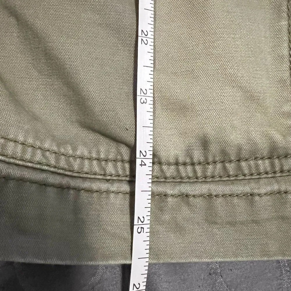 Madewell Fleet Utility Jacket Size XS Green Full Zipper Adjustable Waist - Picture 13 of 13